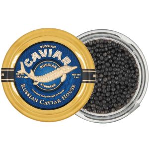 Черная икра русского осетра Классик Русский Икорный Дом 28,6 г - Россия