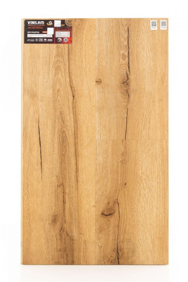 Виниловый ламинат Vinilam Дуб Мадрид Glue 33100