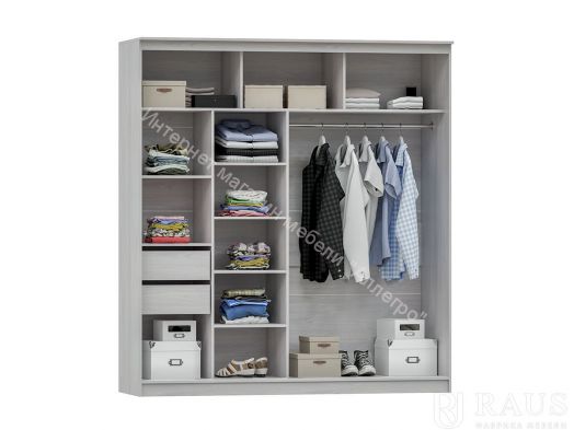 Шкаф-купе без зеркал Гамма-19