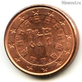 Португалия 1 евроцент 2009