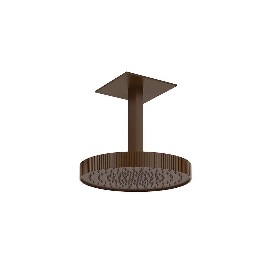 Верхний душ Gessi Incastri Rigato 75170 потолочный высота 11-190 см