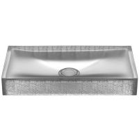 Накладная раковина прямоугольная Gessi Incastri 75603 65х40 см схема 3