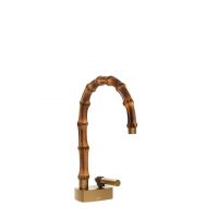 Смеситель для раковины Gessi Jacqueline 77001 с низким поворотным изливом без донного клапана схема 8