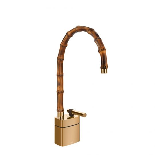 Смеситель для раковины Gessi Jacqueline 77029 средний со средним поворотным изливом и металлическим вентилем схема 10