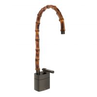 Смеситель для раковины Gessi Jacqueline 77033 средний с высоким поворотным изливом и металлическим вентилем схема 4