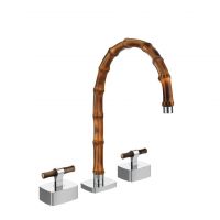 Смеситель для раковины Gessi Jacqueline 77217 со средним изливом и Т-образным вентилем под дерево на 3 отверстия схема 1 Смеситель для раковины Gessi Jacqueline 77217 со средним изливом и Т-образным вентилем под дерево на 3 отверстия схема 1