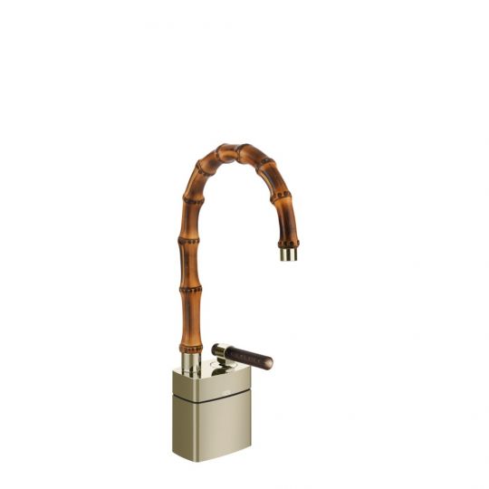 Смеситель для раковины Gessi Jacqueline 77227 средний с низким поворотным изливом и вентилем под дерево схема 7 Смеситель для раковины Gessi Jacqueline 77227 средний с низким поворотным изливом и вентилем под дерево схема 7