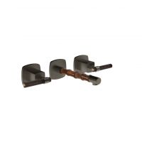 Смеситель для раковины встраиваемый Gessi Jacqueline 77290 на 3 отверстия с Г-образными вентилями под дерево схема 4