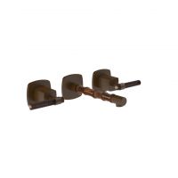 Смеситель для раковины встраиваемый Gessi Jacqueline 77290 на 3 отверстия с Г-образными вентилями под дерево схема 11