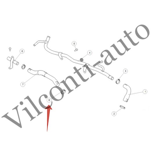 ХОМУТ TANK 500 09820025 100% ОРИГИНАЛ