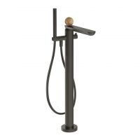 Смеситель для ванны Gessi Perle 74329 напольный с ручным душем и переключателем с вентилем из камня Onyx Cola схема 6 Смеситель для ванны Gessi Perle 74329 напольный с ручным душем и переключателем с вентилем из камня Onyx Cola схема 6