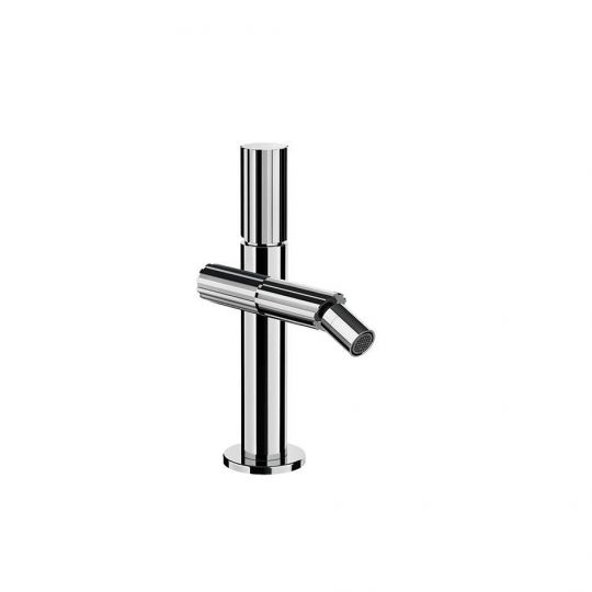 Смеситель для биде Gessi Incastri 75067 с донным клапаном схема 3