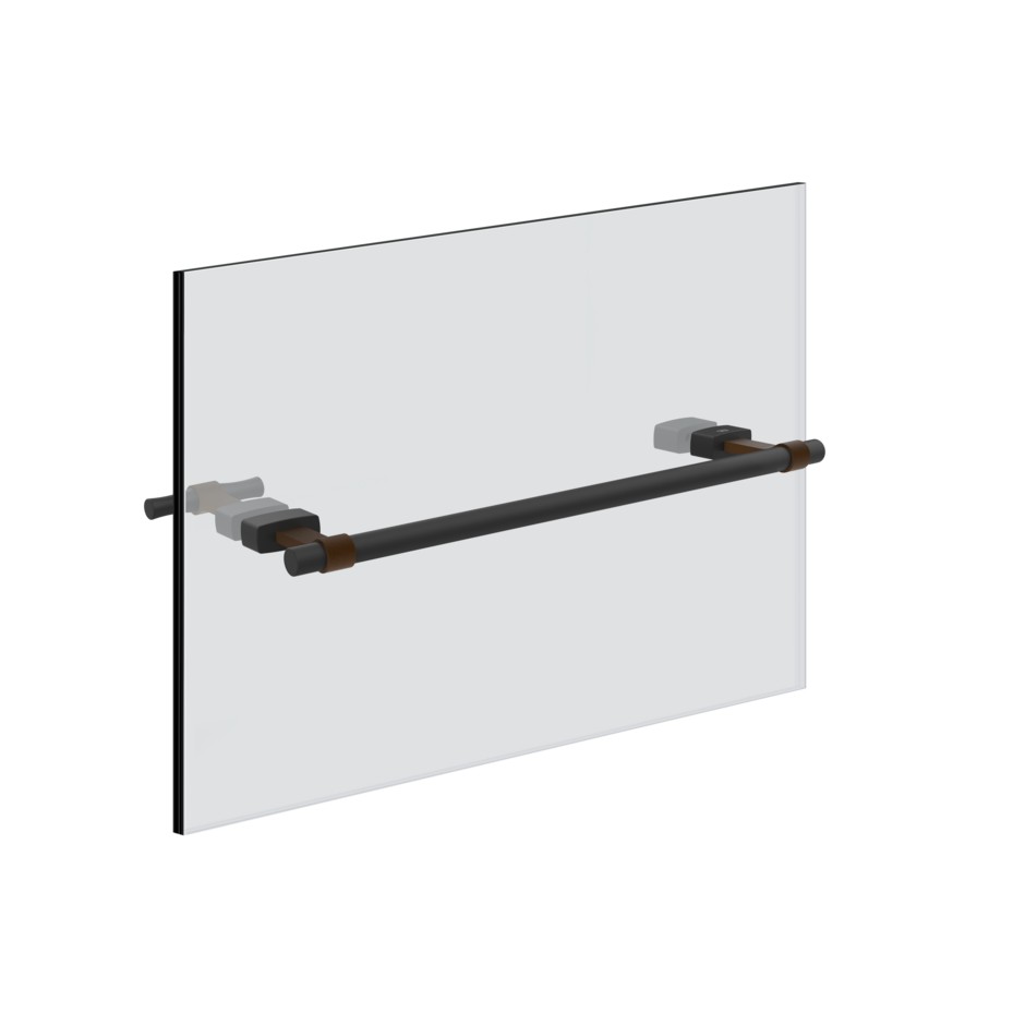 Полотенцедержатель Gessi Jacqueline 77511 30 см металлический для крепления на стекло ФОТО