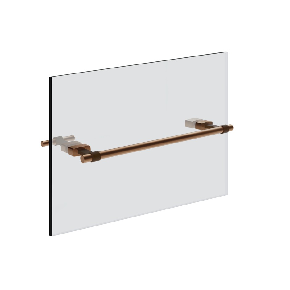 Полотенцедержатель Gessi Jacqueline 77511 30 см металлический для крепления на стекло ФОТО