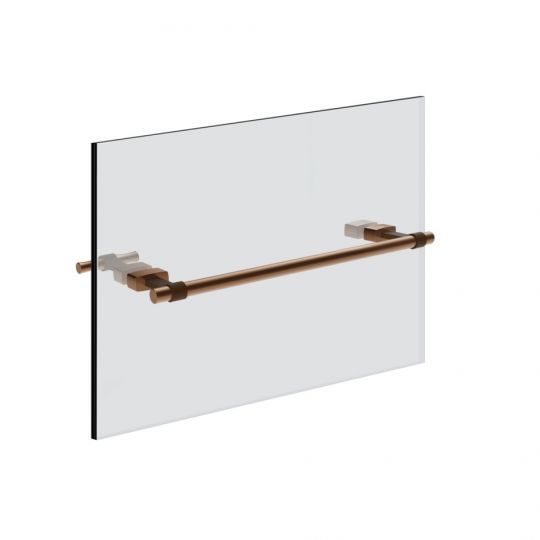 Полотенцедержатель Gessi Jacqueline 77511 30 см металлический для крепления на стекло схема 6