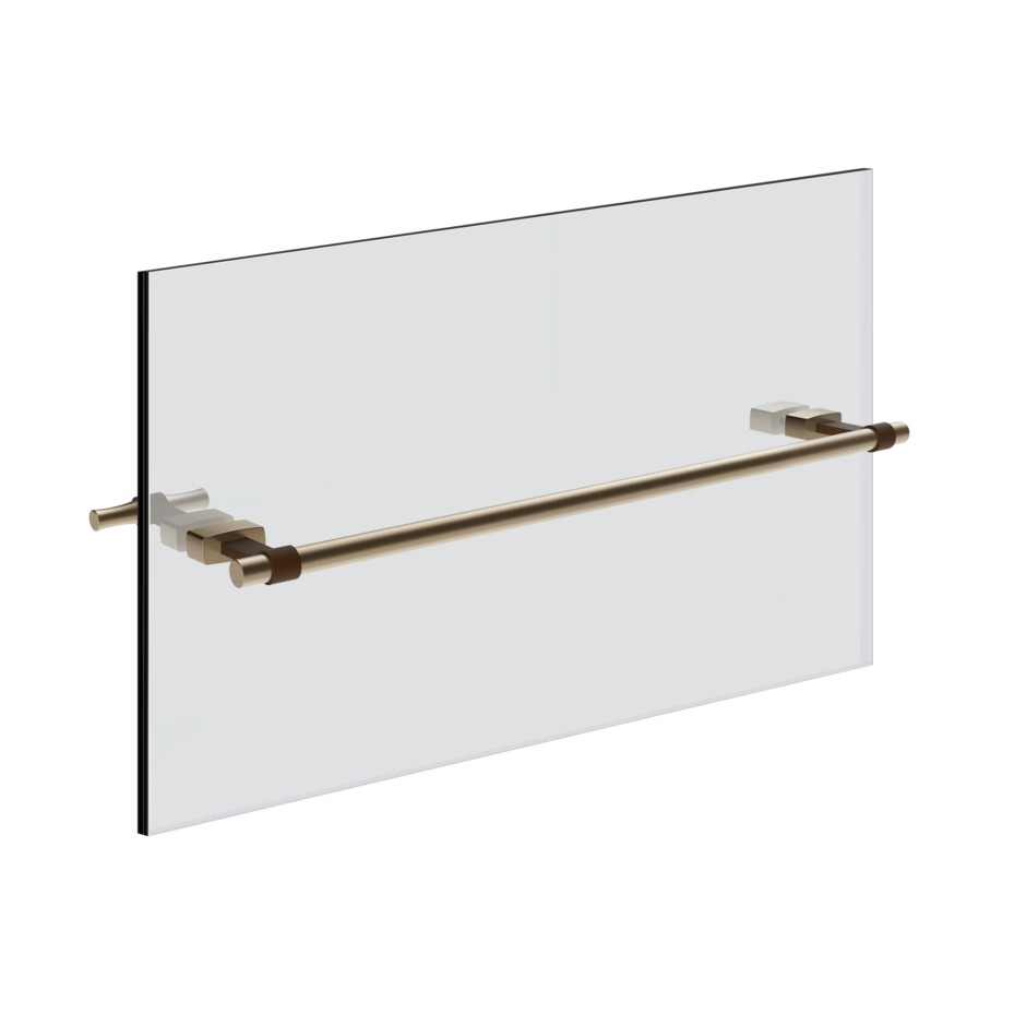 Полотенцедержатель Gessi Jacqueline 77513 45 см металлический для крепления на стекло ФОТО