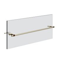 Полотенцедержатель Gessi Jacqueline 77515 60 см металлический для крепления на стекло схема 8