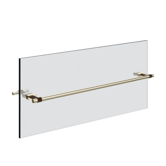 Полотенцедержатель Gessi Jacqueline 77515 60 см металлический для крепления на стекло схема 8