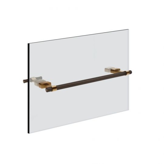 Полотенцедержатель Gessi Jacqueline 77611 под дерево 30 см для крепления на стекло схема 9