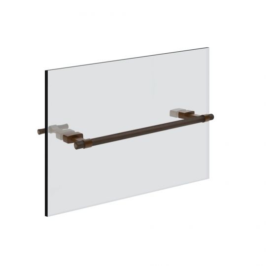 Полотенцедержатель Gessi Jacqueline 77611 под дерево 30 см для крепления на стекло схема 12