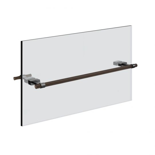 Полотенцедержатель Gessi Jacqueline 77613 под дерево 45 см для крепления на стекло схема 4