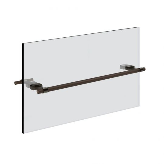 Полотенцедержатель Gessi Jacqueline 77613 под дерево 45 см для крепления на стекло схема 5