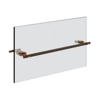 Полотенцедержатель Gessi Jacqueline 77613 под дерево 45 см для крепления на стекло схема 6