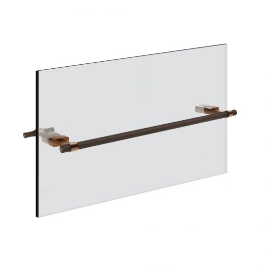 Полотенцедержатель Gessi Jacqueline 77613 под дерево 45 см для крепления на стекло схема 6