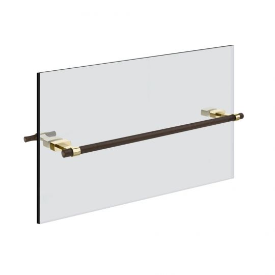 Полотенцедержатель Gessi Jacqueline 77613 под дерево 45 см для крепления на стекло схема 7