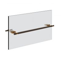 Полотенцедержатель Gessi Jacqueline 77613 под дерево 45 см для крепления на стекло схема 9