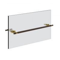 Полотенцедержатель Gessi Jacqueline 77613 под дерево 45 см для крепления на стекло схема 10