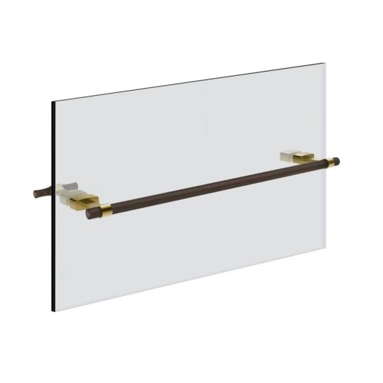 Полотенцедержатель Gessi Jacqueline 77613 под дерево 45 см для крепления на стекло схема 10