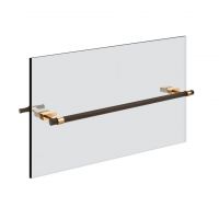 Полотенцедержатель Gessi Jacqueline 77613 под дерево 45 см для крепления на стекло схема 11