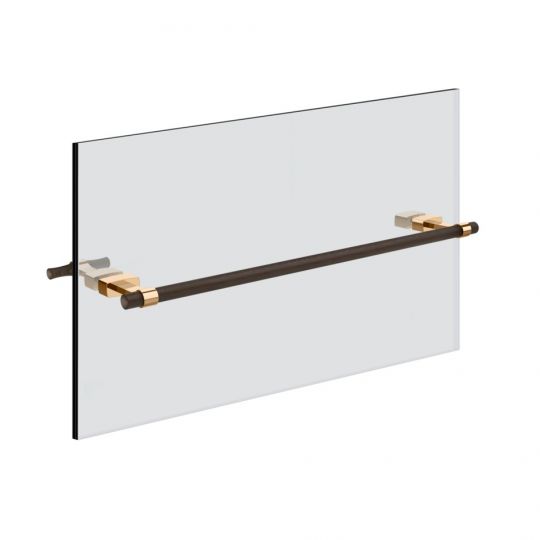 Полотенцедержатель Gessi Jacqueline 77613 под дерево 45 см для крепления на стекло схема 11