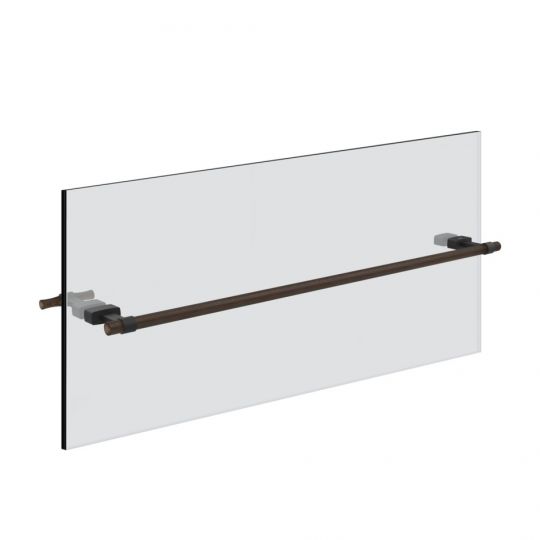 Полотенцедержатель Gessi Jacqueline 77615 под дерево 60 см для крепления на стекло схема 3