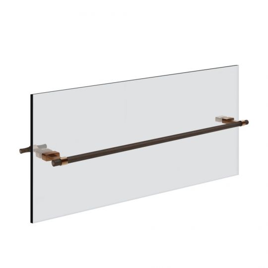 Полотенцедержатель Gessi Jacqueline 77615 под дерево 60 см для крепления на стекло схема 6