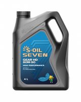 S-OIL 7 GEAR HD GL-5 80W-90, 4л