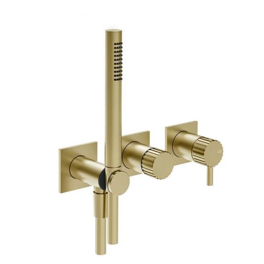 Смеситель для душа Gessi Incastri 75036 встраиваемый с ручным душем и переключателем на 2 источника схема 5 Смеситель для душа Gessi Incastri 75036 встраиваемый с ручным душем и переключателем на 2 источника схема 5