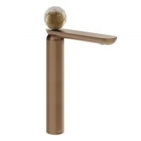 Смеситель для раковины Gessi Perle 74453 с донным клапаном и вентилем из муранского стекла Battuto схема 7