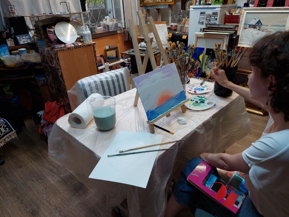 Курс "Стань художником своей жизни! Правополушарное рисование"