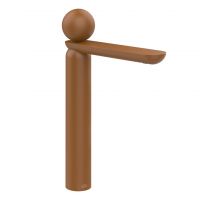 Смеситель для раковины Gessi Perle 74053 высокий с донным клапаном и металлическим вентилем схема 11