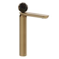 Смеситель для раковины Gessi Perle 74204 высокий без донного клапана с вентилем из из муранского стекла Sfaccettato схема 15 Смеситель для раковины Gessi Perle 74204 высокий без донного клапана с вентилем из из муранского стекла Sfaccettato схема 15