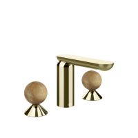 Смеситель для раковины Gessi Perle 74335 без донного клапана с вентилями-сферами из камня Onyx Cola схема 4 Смеситель для раковины Gessi Perle 74335 без донного клапана с вентилями-сферами из камня Onyx Cola схема 4