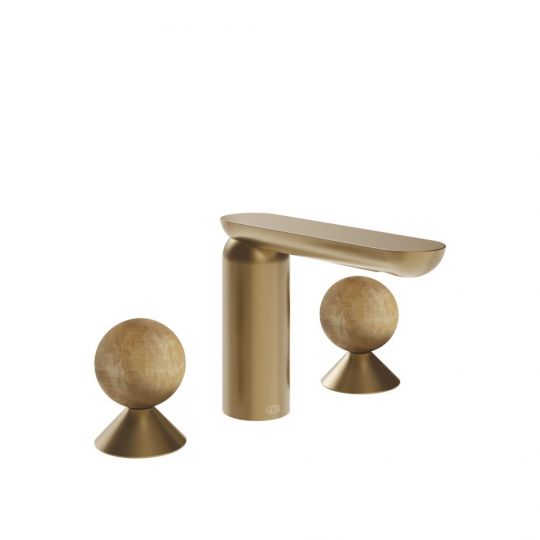 Смеситель для раковины Gessi Perle 74335 без донного клапана с вентилями-сферами из камня Onyx Cola схема 15 Смеситель для раковины Gessi Perle 74335 без донного клапана с вентилями-сферами из камня Onyx Cola схема 15