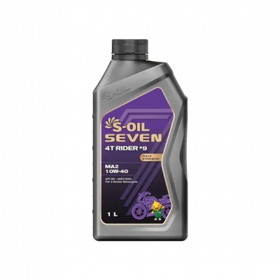 S-OIL 7 4T RIDER #9 SN/MA2 10W-40, 1л