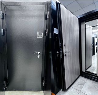 уличная дверь с терморазрывом