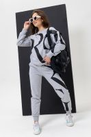 Костюм 28012 [серый меланж]