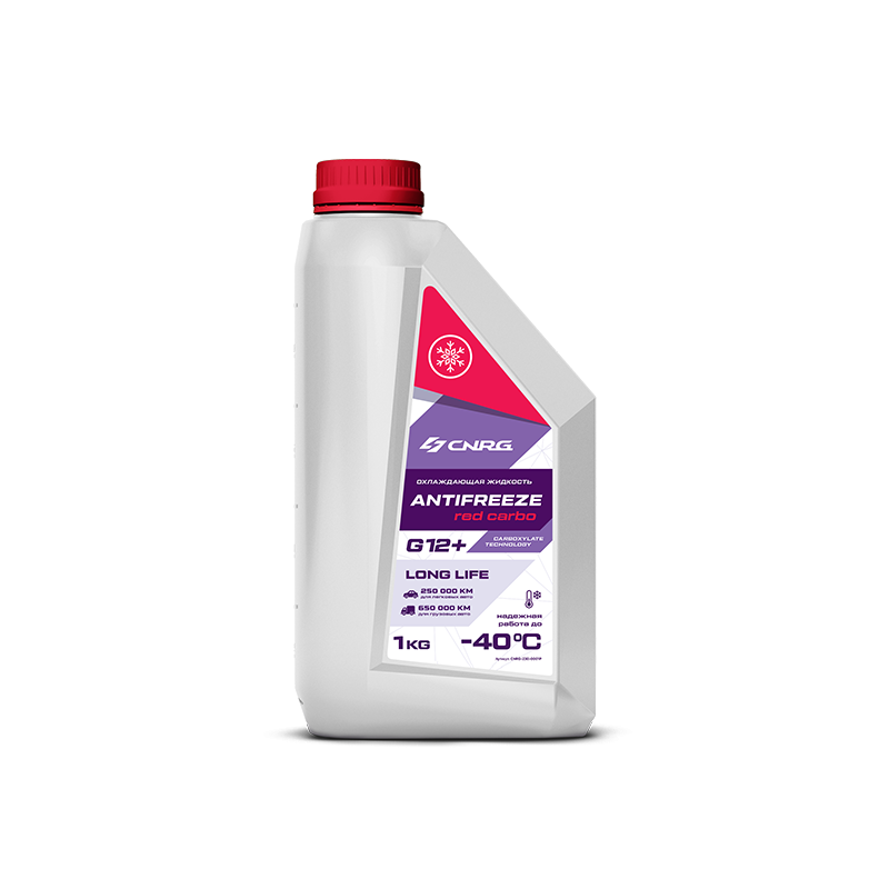 CNRG Antifreeze Red Carbo G12+, 1кг