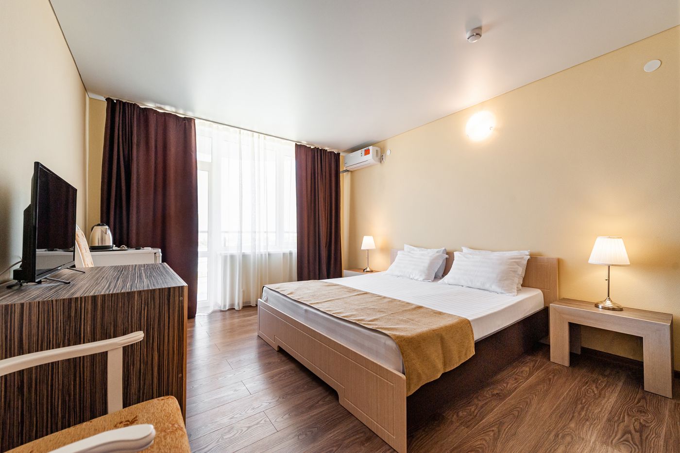 Акция - Стандартный номер с балконом на 2х гостей и видом во двор в (Корпус Б)