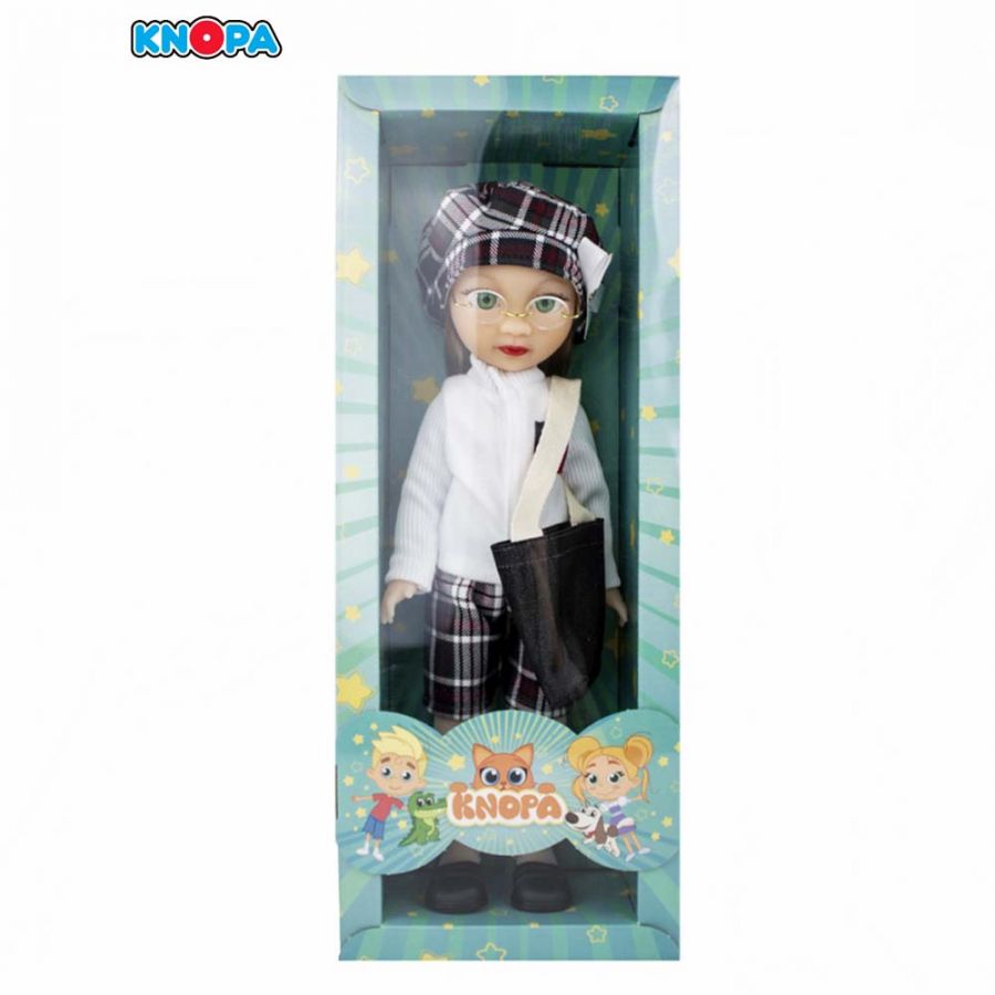 Кукла Мишель на учёбе. КНОПА
